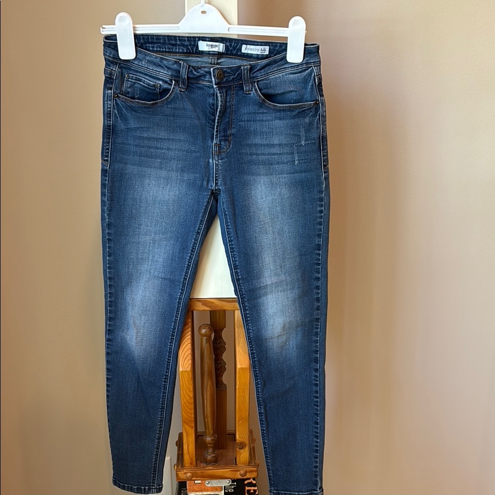 Kenzie Effortless Ankle Mid Rise  Jeans